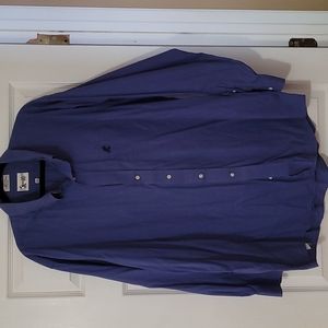 Disney blue dress shirt